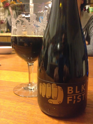 Illustration for article titled If ABV% was a race, Mikkeller's Black Fist would be a marathon.